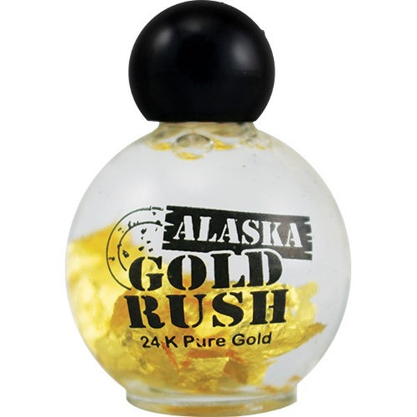 Alaska Gold Rush 24k Gold Assay Display Bottle