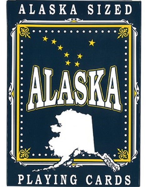 Alaskan Sized Jumbo Standard Playing Cards 5 X 7 inches