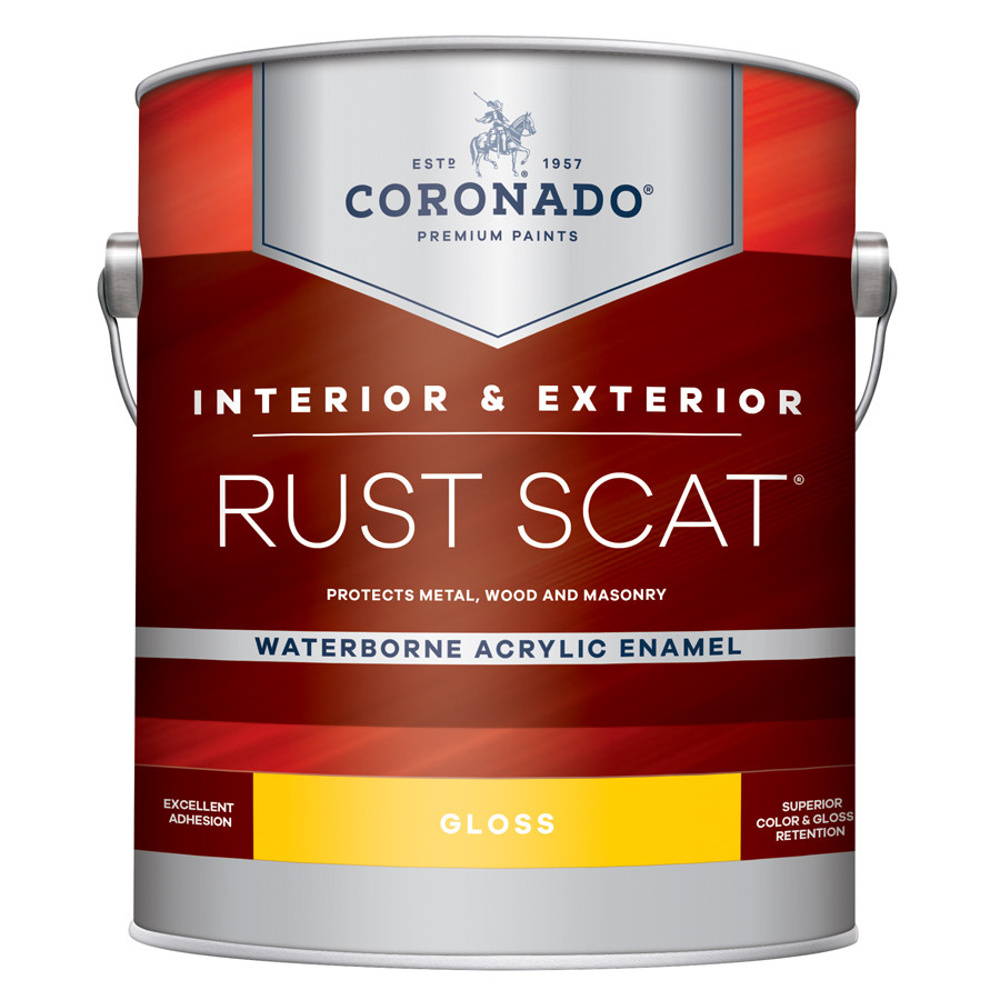 Benjamin Moore Coronado Rust Scat Waterborne Acrylic Enamel 90 Semi Gloss Finish