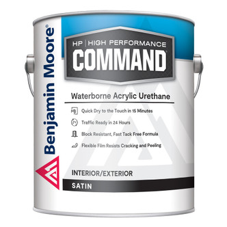 Benjamin Moore HP3920 Command Satin Gallon – Formerly Corotech V392 | Low-Luster Fast-Drying Urethane Enamel
