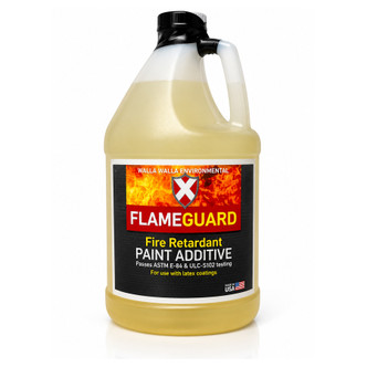 FlameGuard Fire Retardant Paint Additive for Latex Paint – 1 Gallon Jug