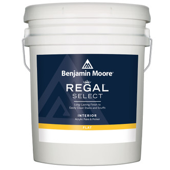 Benjamin Moore N547 Regal Select Interior Paint Flat Five Gallon, formerly 547