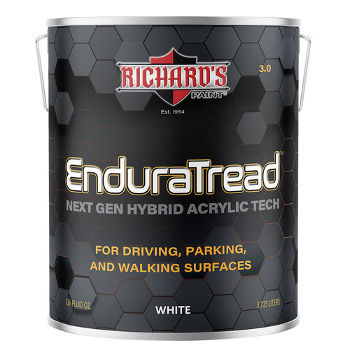 Richard’s EnduraTread Acrylic Driveway & Floor Coating | Durable Satin Acrylic for Concrete, Garage Floors, Patios & Pool Decks