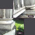 Before and after repair using Abatron WoodEpox