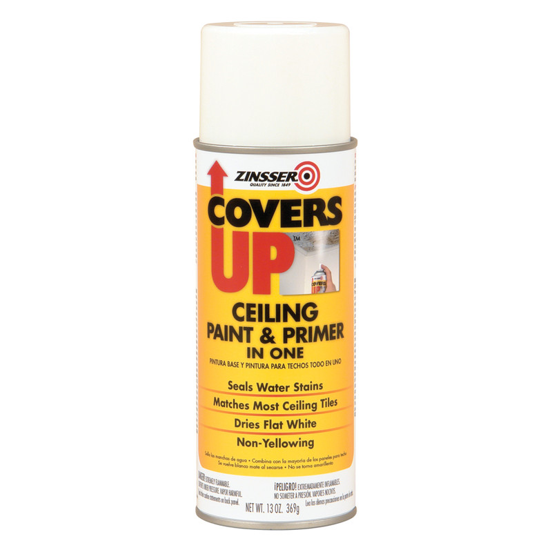 Zinsser Covers Up Ceiling Paint Primer Spray