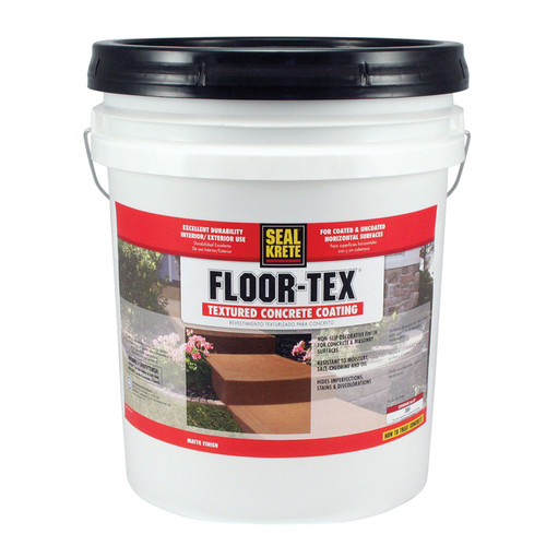 Seal Krete FloorTex 40 (40lb Pail) Textured Concrete Seal Krete FloorTex 40 (40lb Pail) Textured Concrete