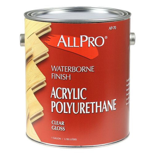 Allpro Acrylic Waterborne Polyurethane Wood Finish Southern Paint & Supply Co.