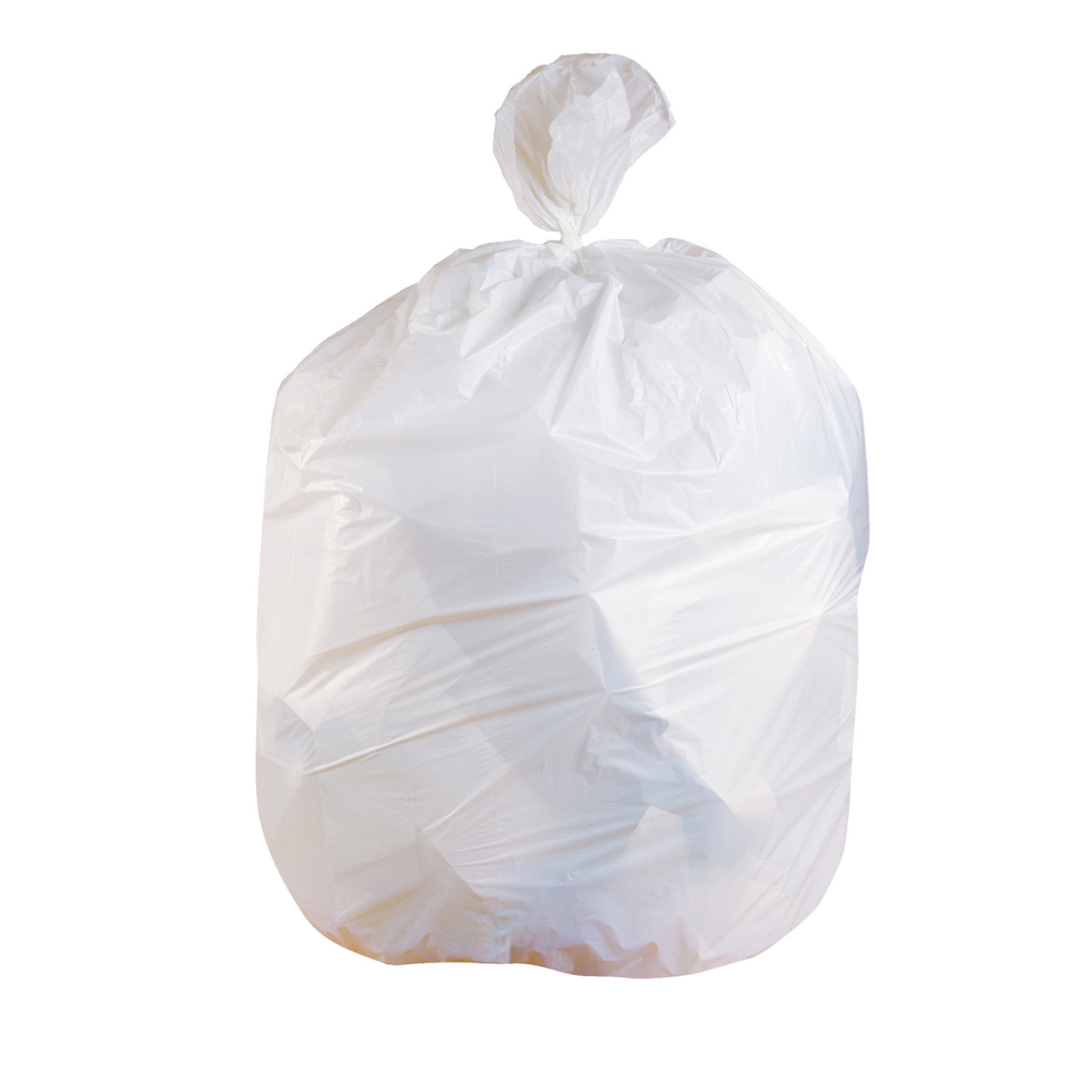 Extra Heavy LLDPE Can Liners - 60 Gal 38 x 58 LLDPE 0.75 Mil White 100i (H7658EW) Extra Heavy LLDPE Can Liners - 60 Gal 38 x 58 LLDPE 0.75 Mil White 100i (H7658EW)