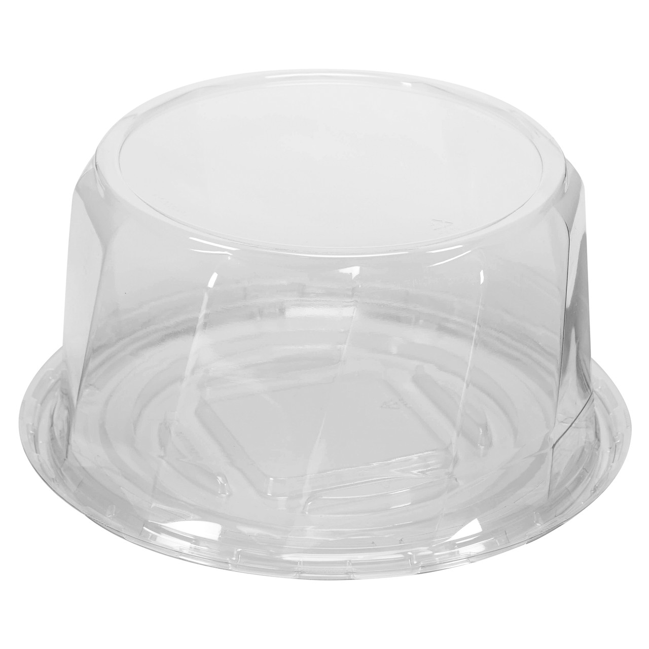 8” clear base/panel dome 5” base 100/cs (5E050PDCLC) 