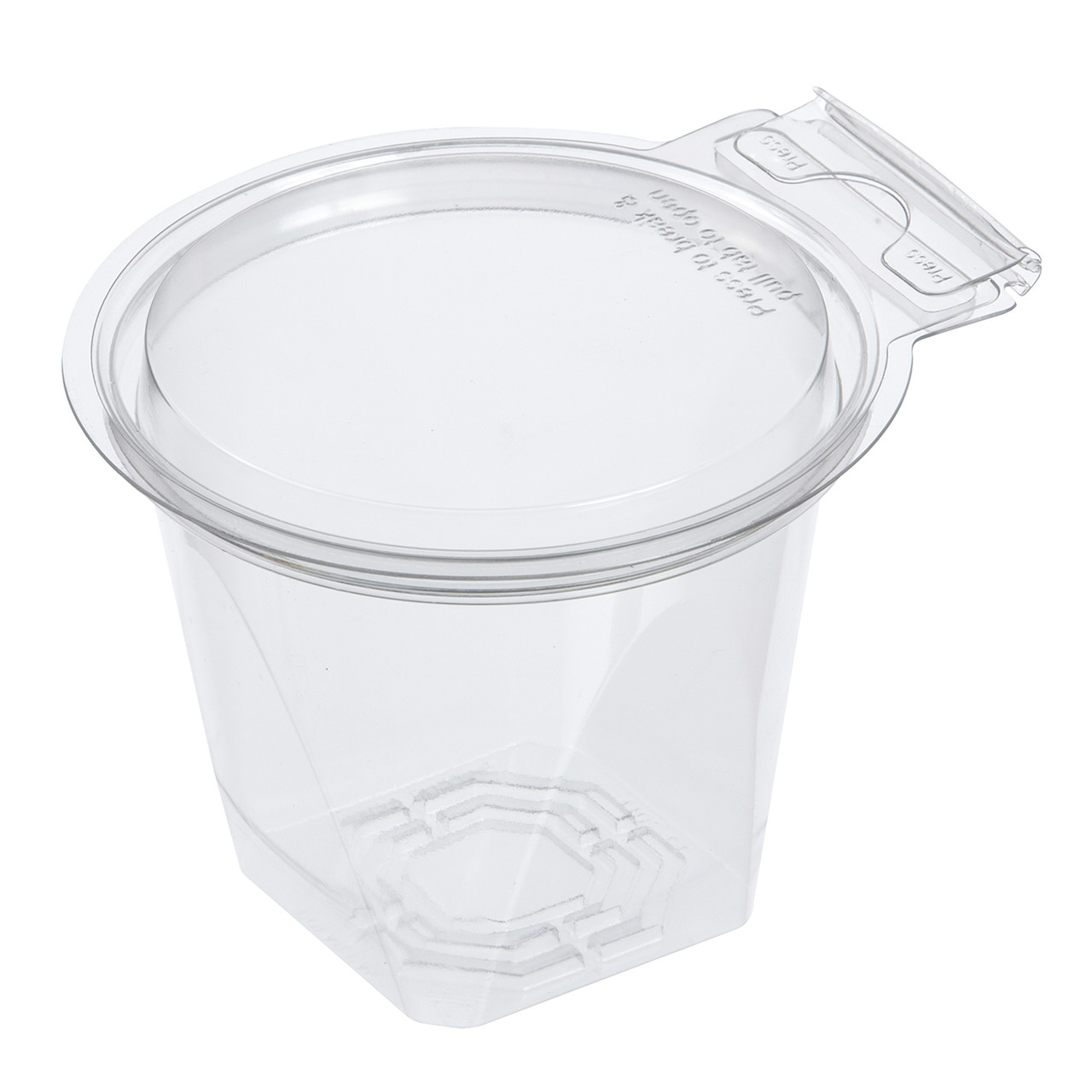 11 oz clear car cup container (5HGR011-CC-TV) 
