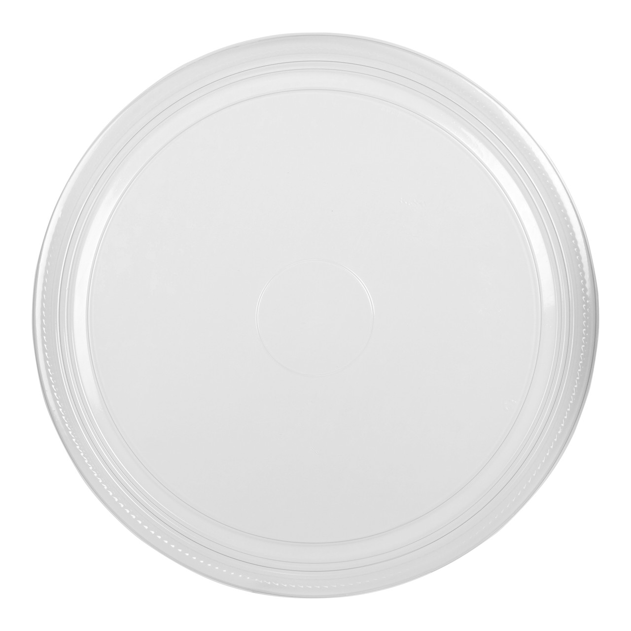 Casuals Round Tray 18 Clear Thermoformed Tray A518PCL