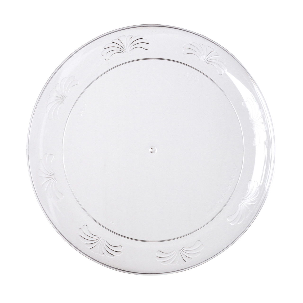Designerware Dinnerware 9 Round Clear Plate DWP9180