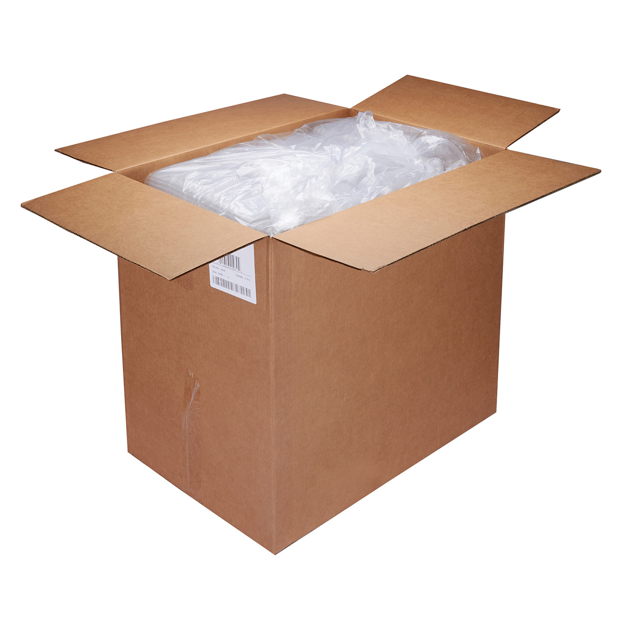Polar Pak Grab  Go Containers Clear Lid for 1 Cell Black Container 21939