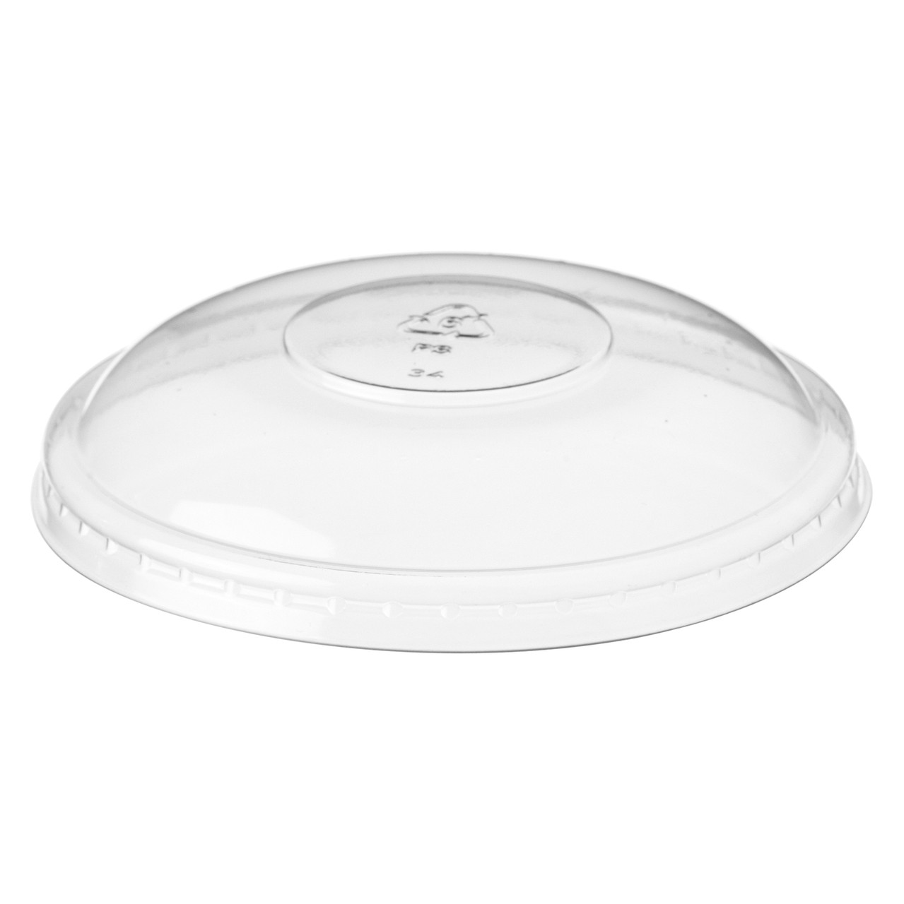Cold Cup Lids 94mm No Hole Clear Dome Lid 55908