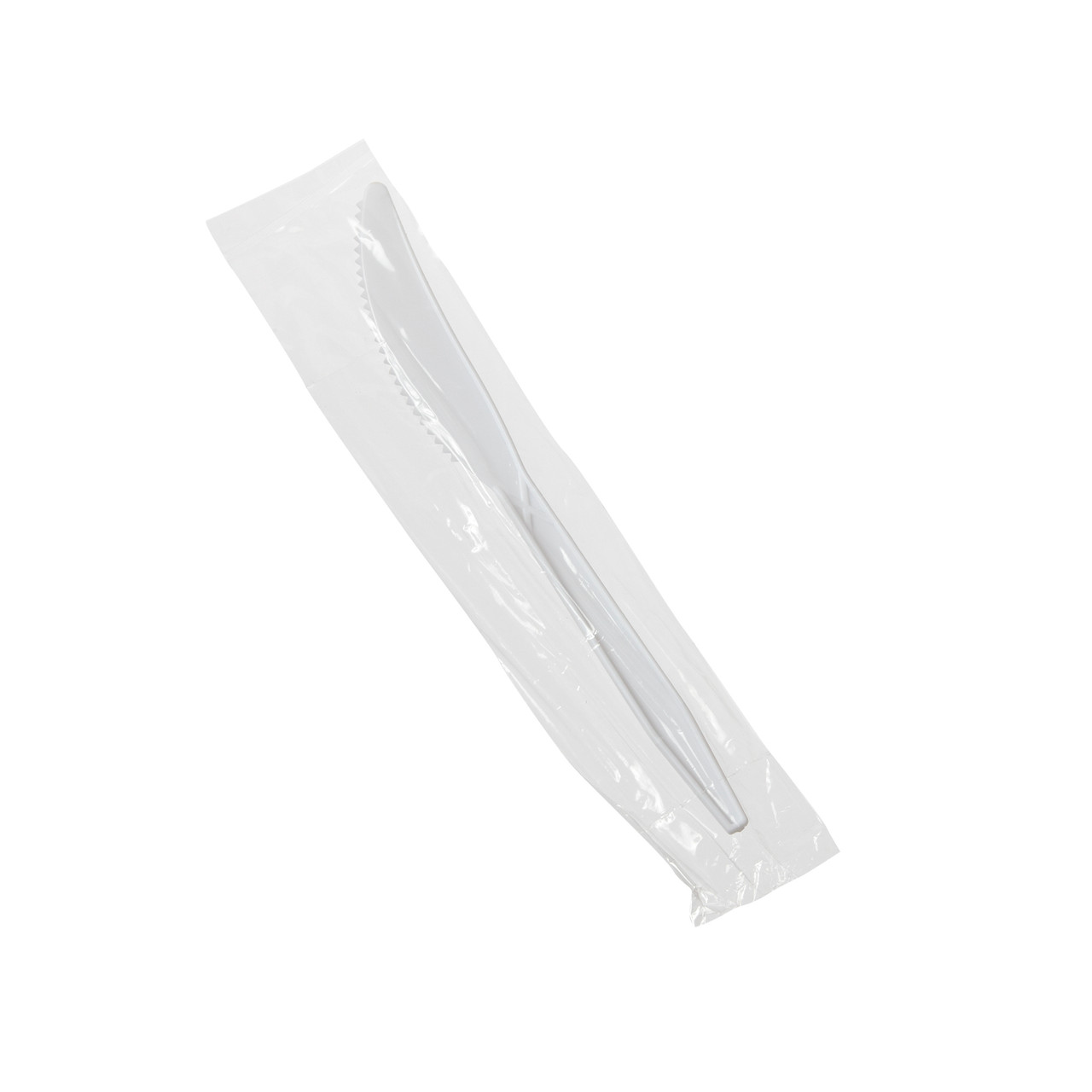 Sterling Wrapped Cutlery White Knife Individually Wrapped RCK1W Sterling Wrapped Cutlery White Knife Individually Wrapped RCK1W