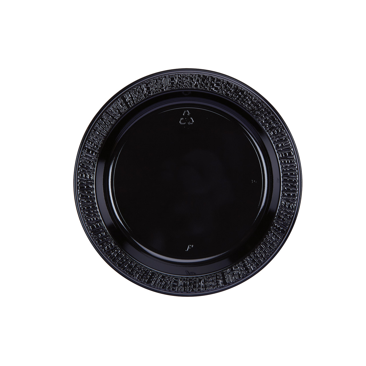 Avalon Dinnerware 6 Round Black Plate 60671
