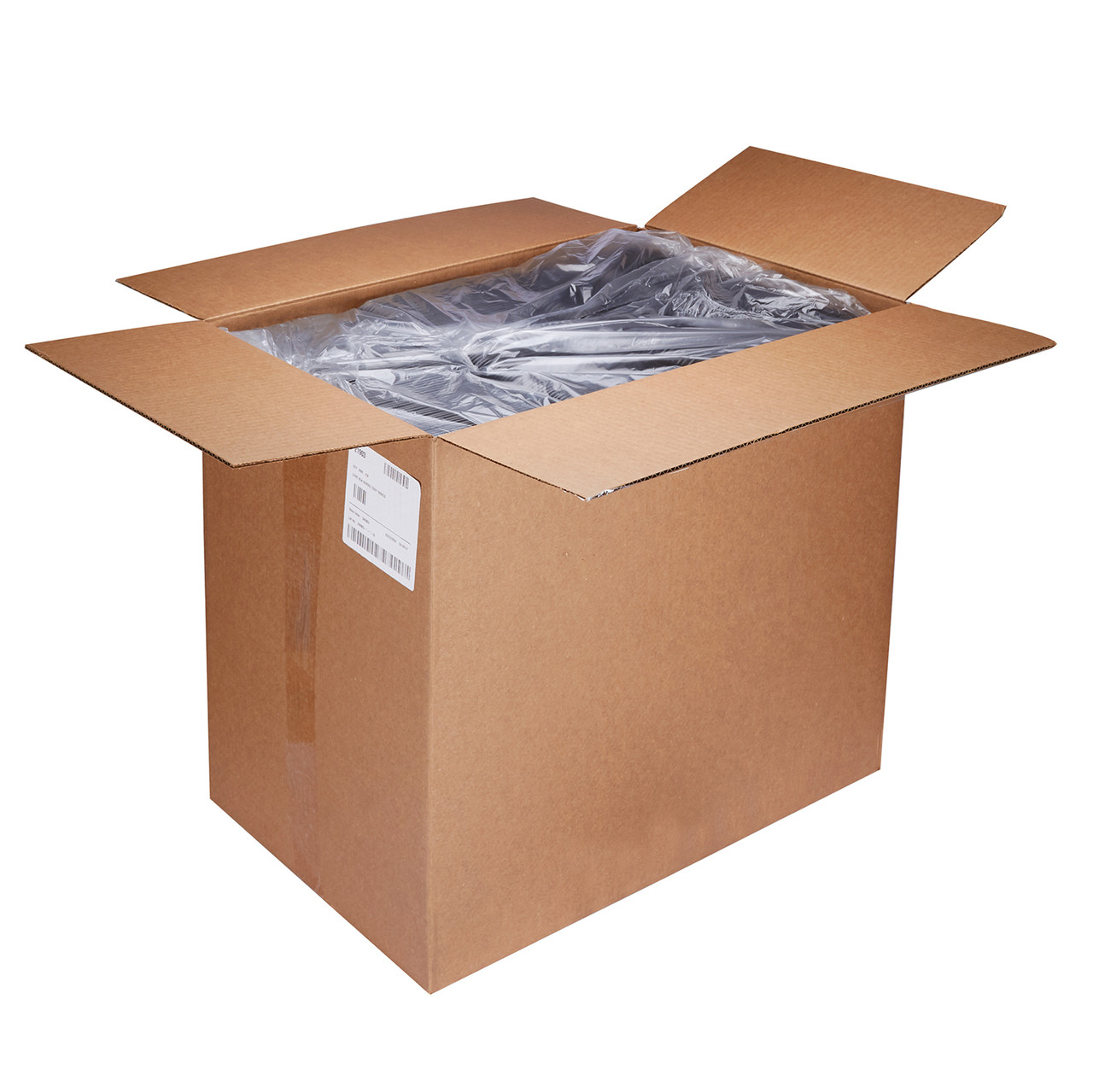 Polar Pak Grab  Go Containers Black 3 Compartment Tray 21903