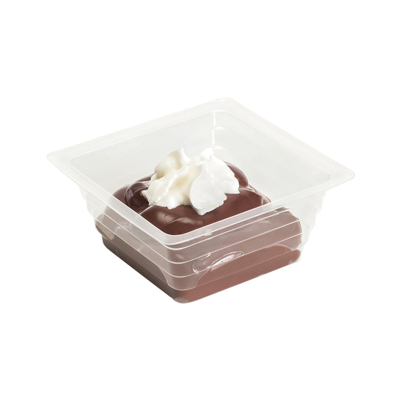 Polar Pak Grab  Go Containers 6 oz Clear Deep Tray 21830