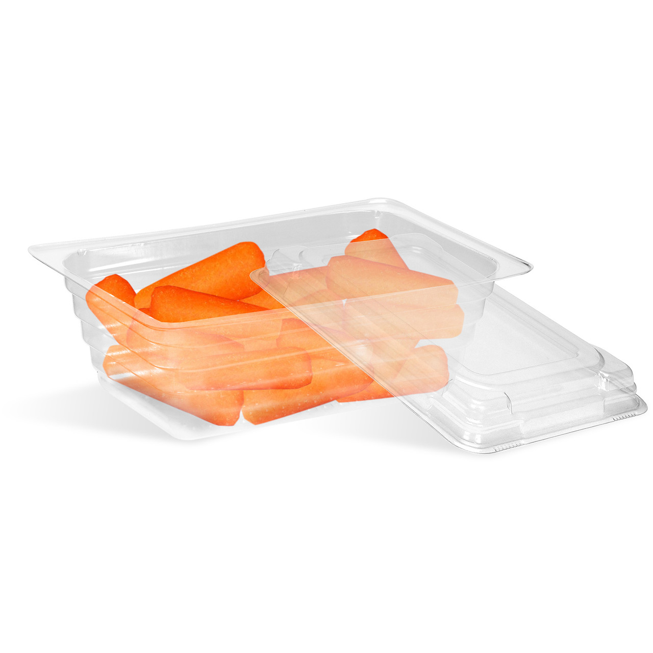 Polar Pak Grab  Go Containers Lid 810 oz Clear 21879