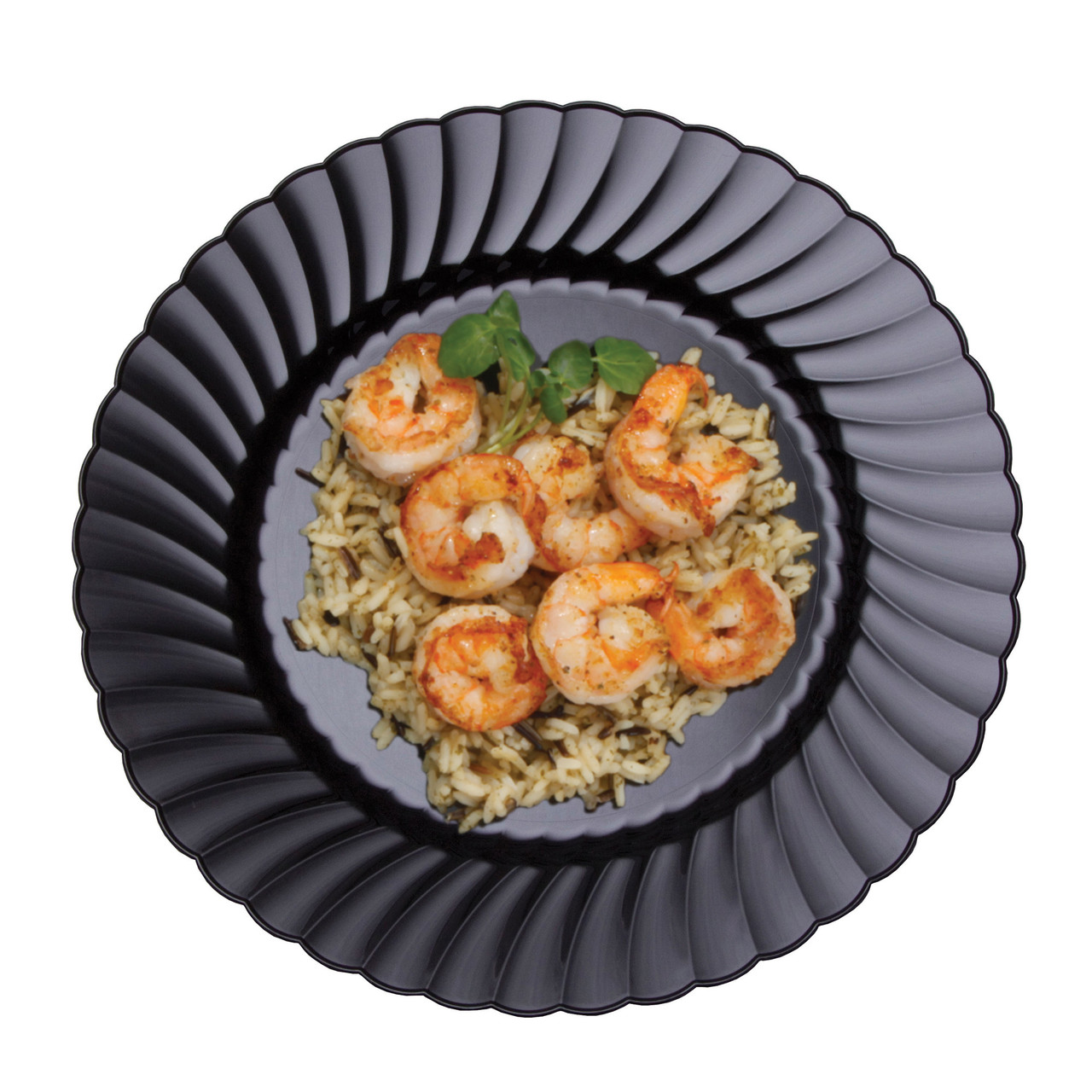 Classicware Dinnerware 9 Round Black Plate CW9180BK
