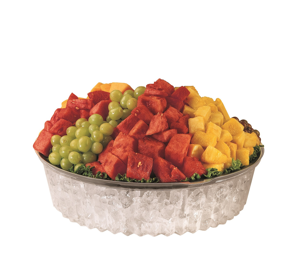 Casuals Round Tray 18 BlackClear Thermoformed Tray wDome Lid Combo ACP518BL