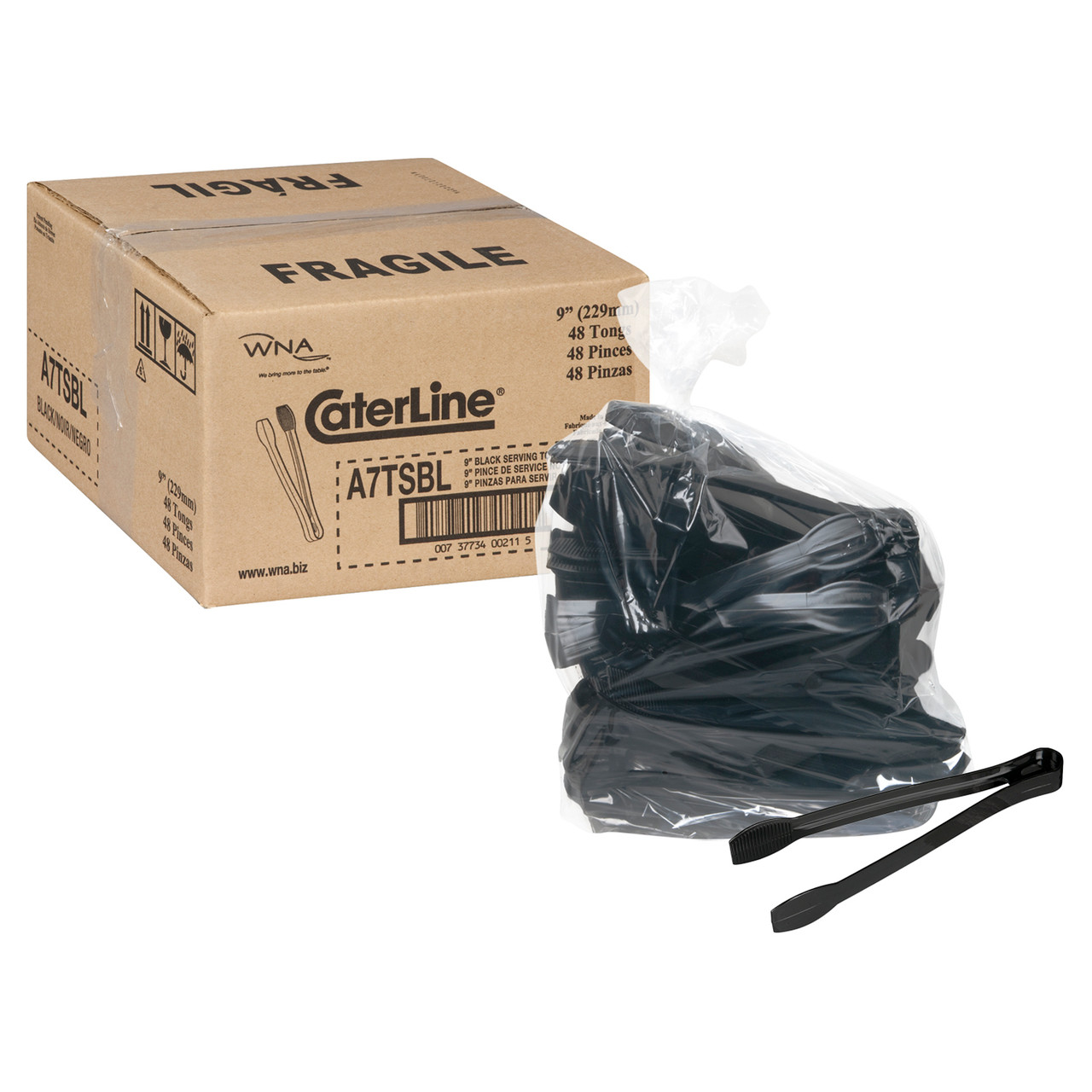 Tongs CaterLine 9 Black Tongs A7TSBL