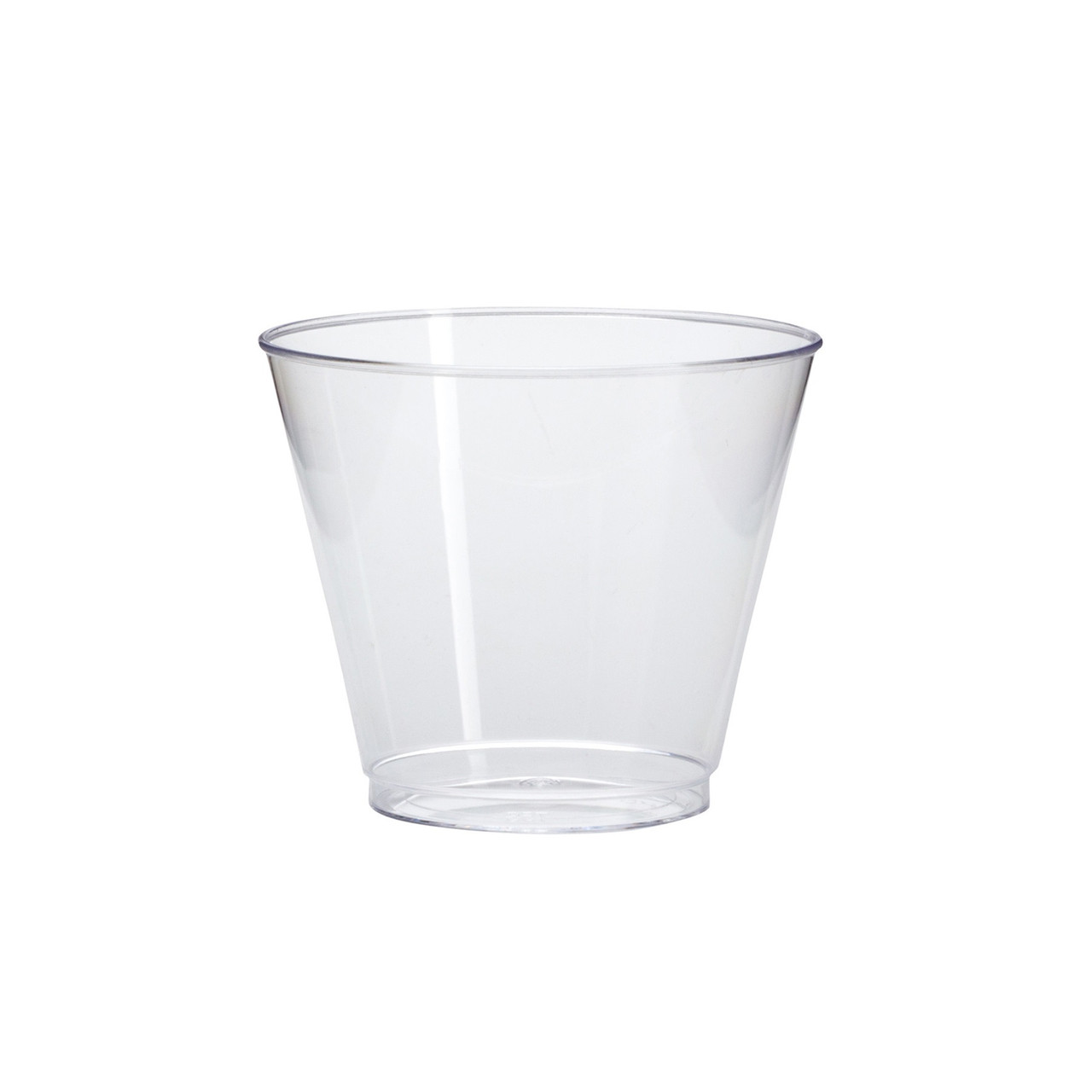 Comet Smooth Wall Tumblers Drinkware 5 fl oz 148ml Clear Squat Tumbler T5S