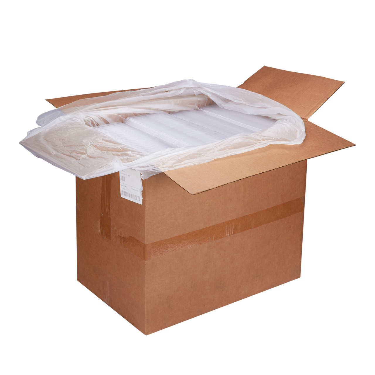 Polar Pak Grab  Go Containers 3 Pocket Clear Snack Tray 21924