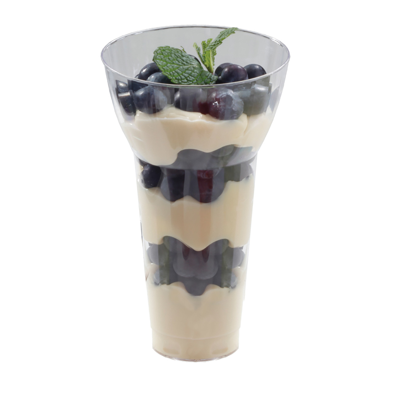 Classic Dessert Dessertware 12 fl oz 59 ml Clear Rigid Parfait  Customizable CP12