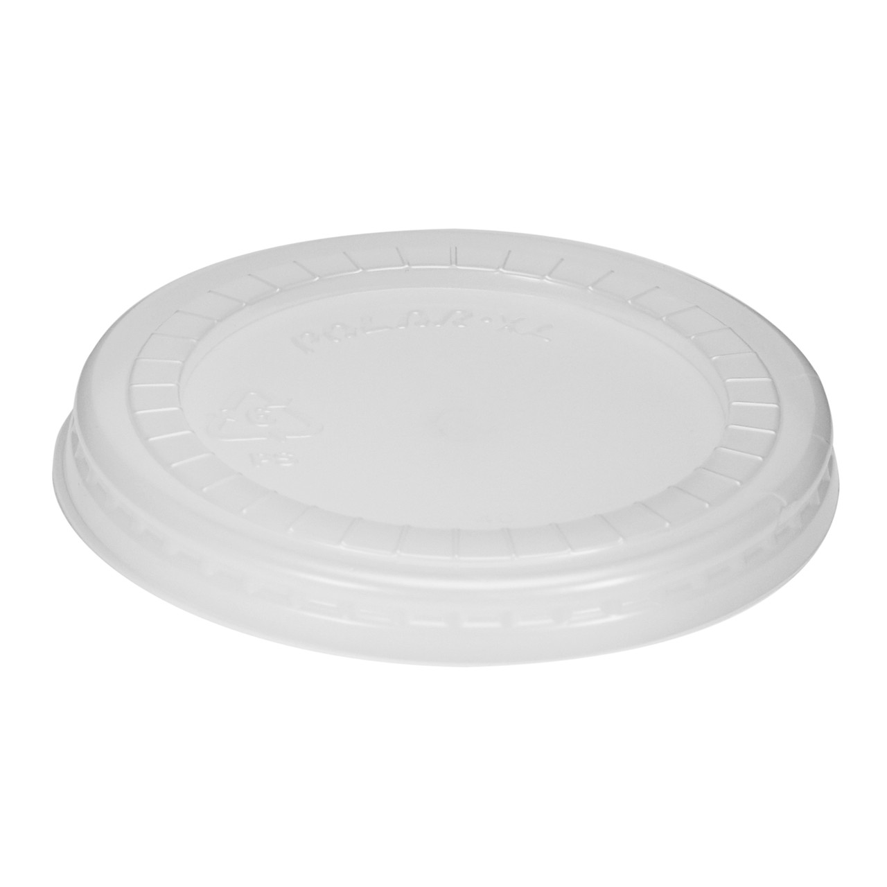 Cold Cup Lids 73mm Straw Slotted Translucent Lid 55983
