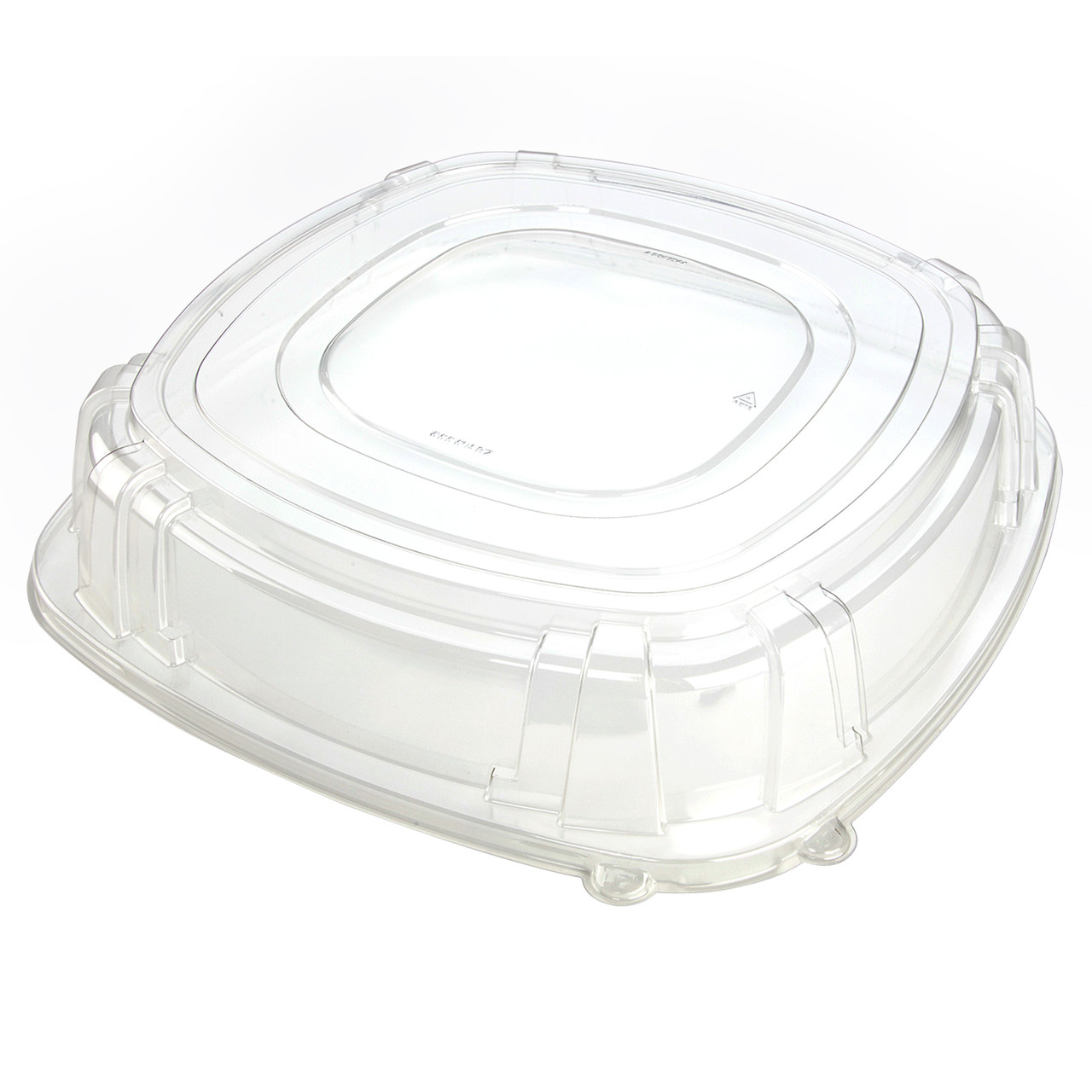Contours Flexible Thermoformed Trays 17 Clear Square Dome Lid ASQ17DM Contours Flexible Thermoformed Trays 17 Clear Square Dome Lid ASQ17DM