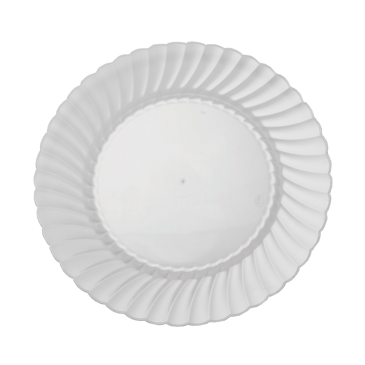 Classicware Dinnerware 9 Round Clear Plate CW9180