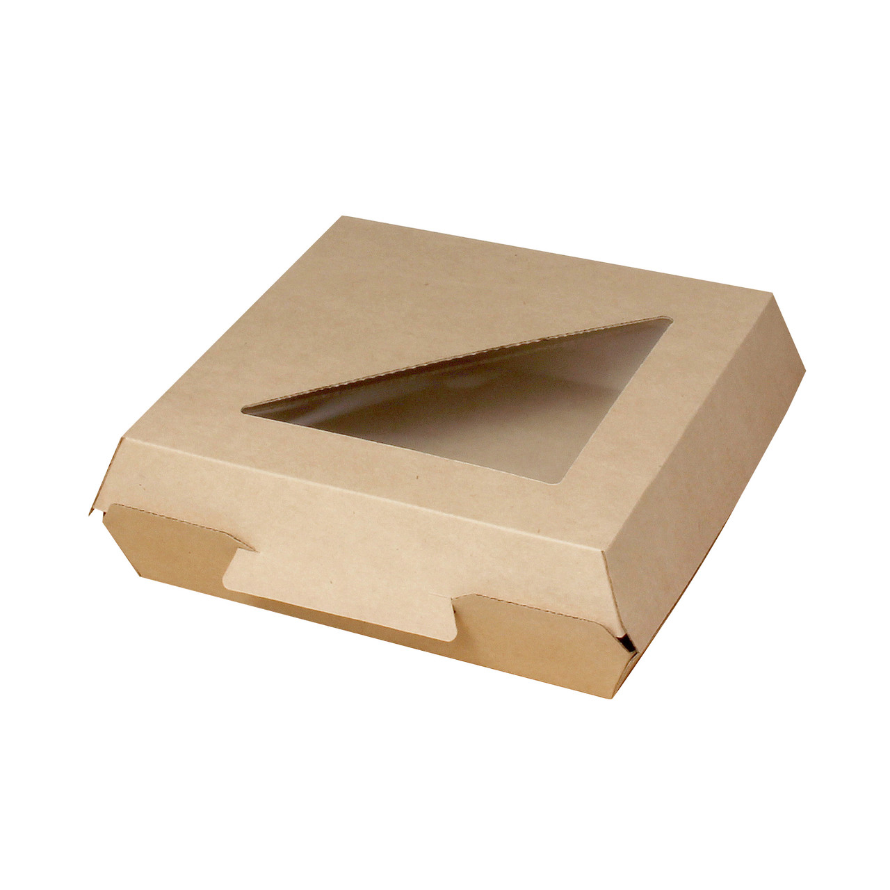Eco-Flute ToGo! Insulated Window Container 6.5x6.5x1.94 (NFN-F663RQVTWF)