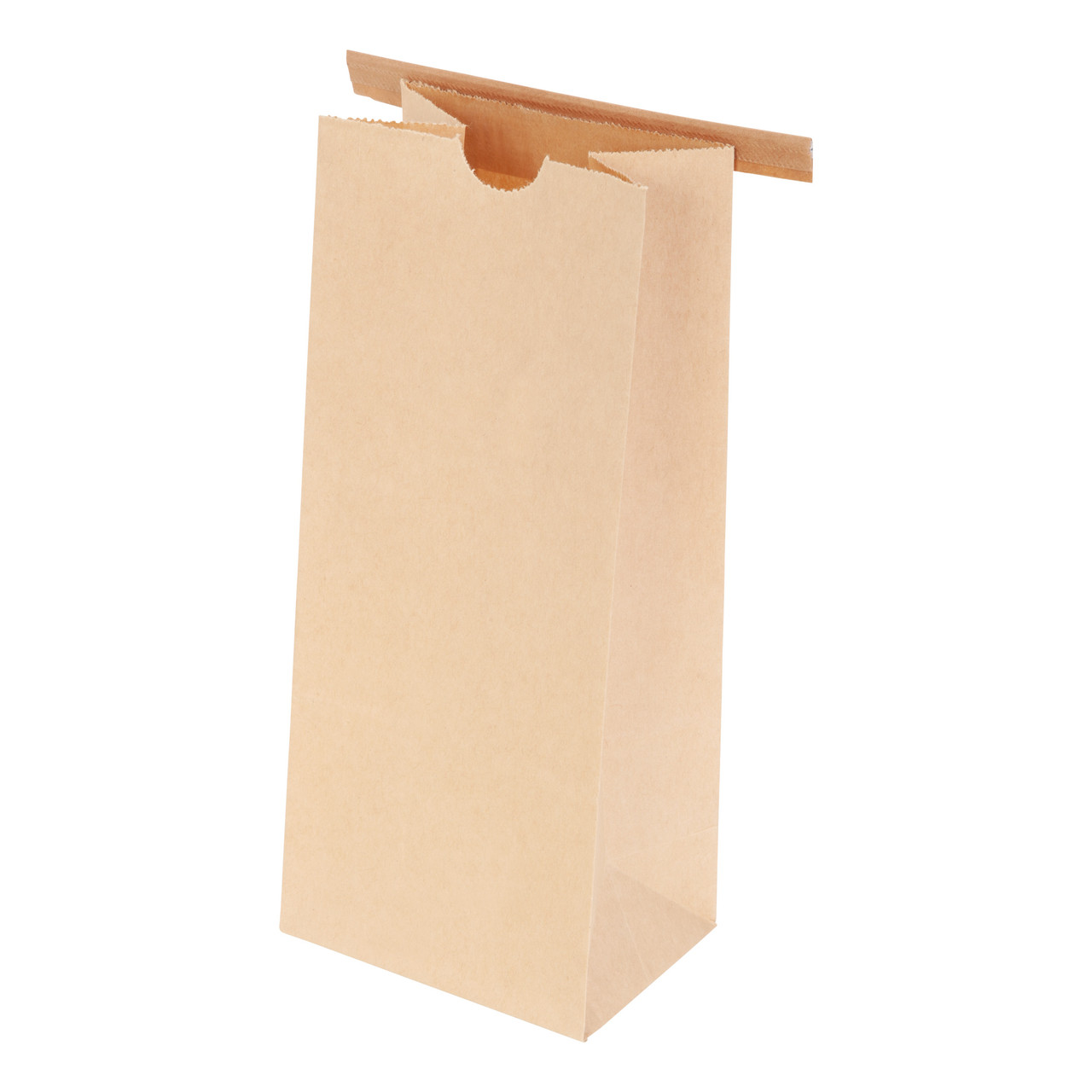 Stand up 1⁄2 lb bakery & coffee poly lined bags, tin ties - Natural - 3.37 x 2.50 x 7.75 (300950)