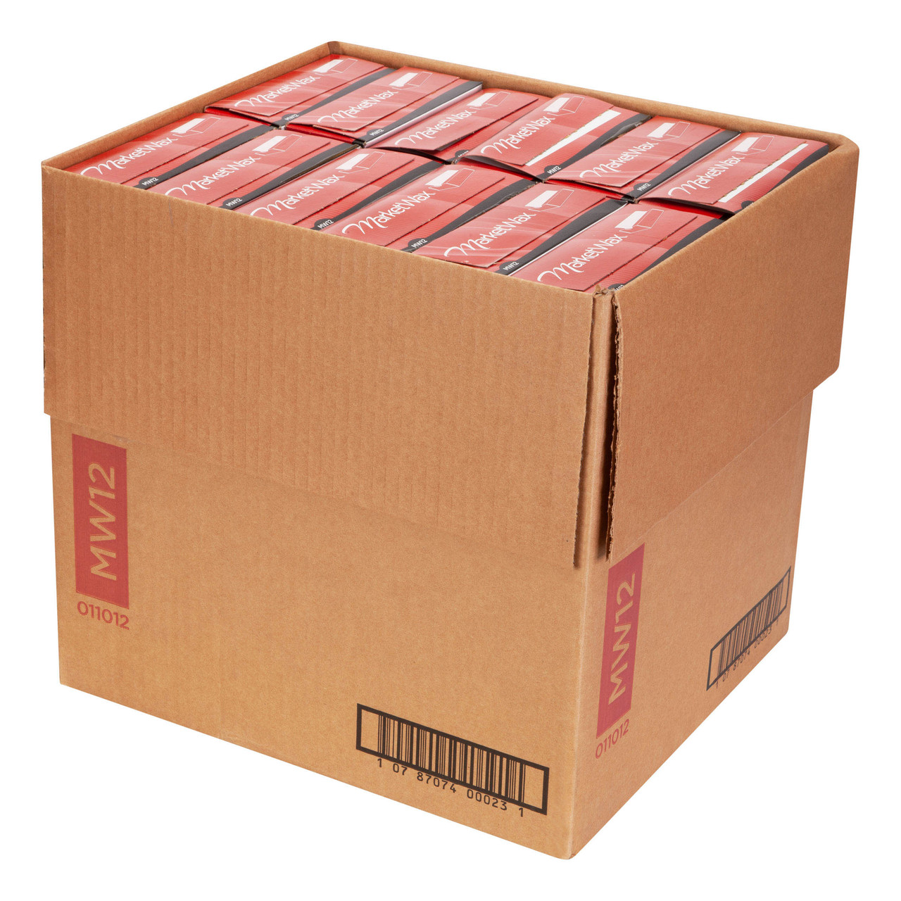 MarketWax® interfolded dry wax deli paper MW12 - Color White - Dimensions 12.00 x 10.75 (11012)