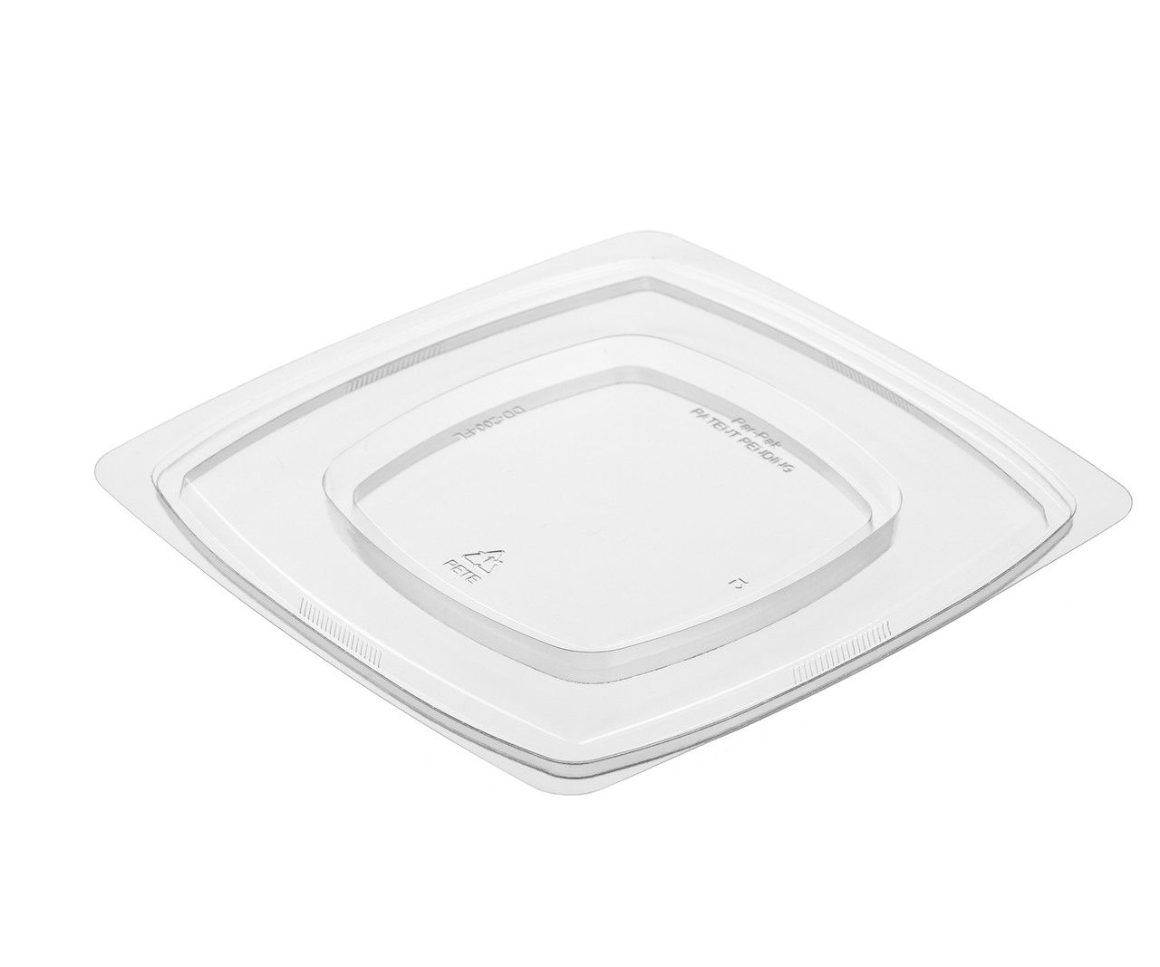 POLAR PAK® Square Bowl 7.5” Clear Flat Lid (5DD200FL) POLAR PAK® Square Bowl 7.5” Clear Flat Lid (5DD200FL)