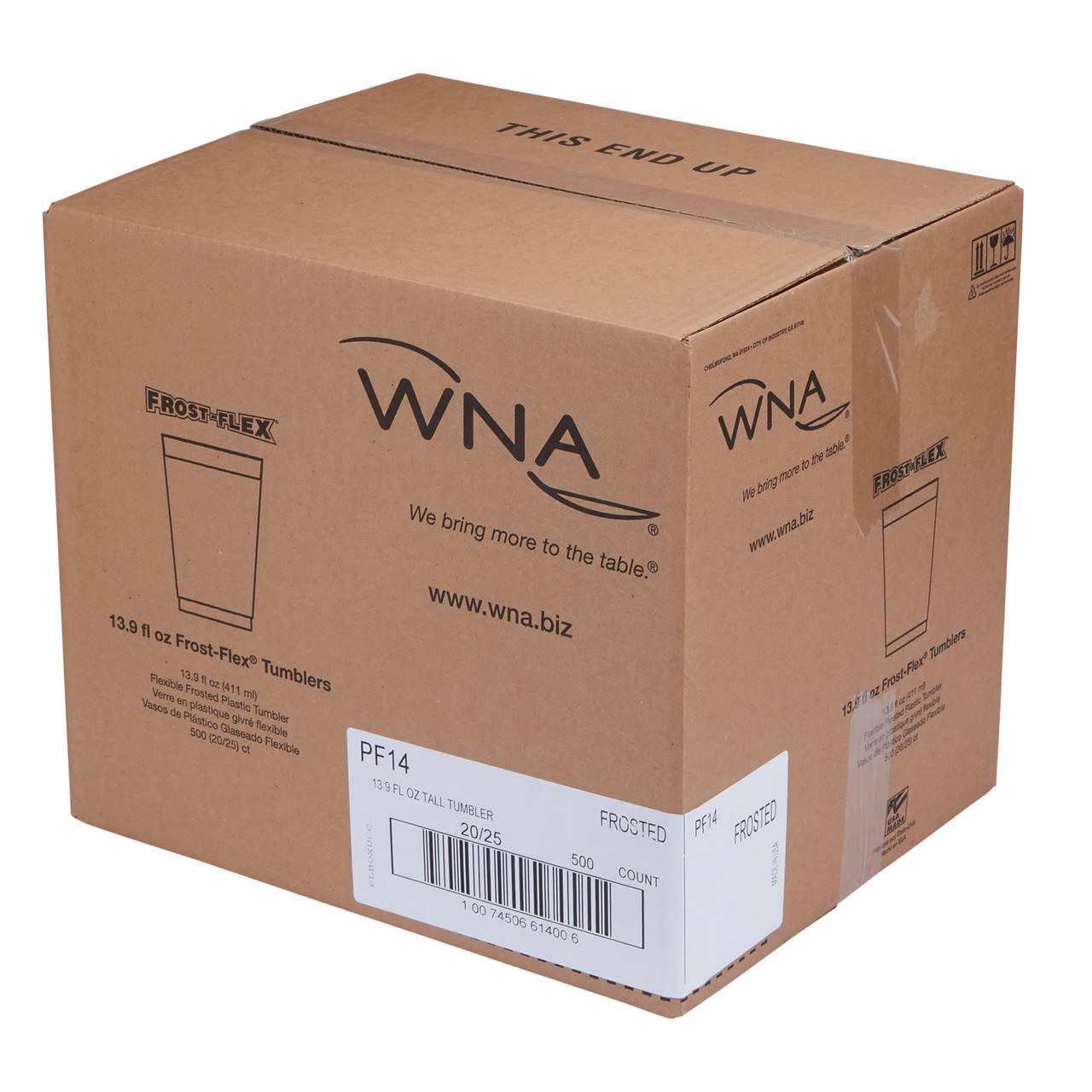 Frost-Flex® Tumbler 13.8 fl oz (414ml) Frosted Tumbler (PF14)