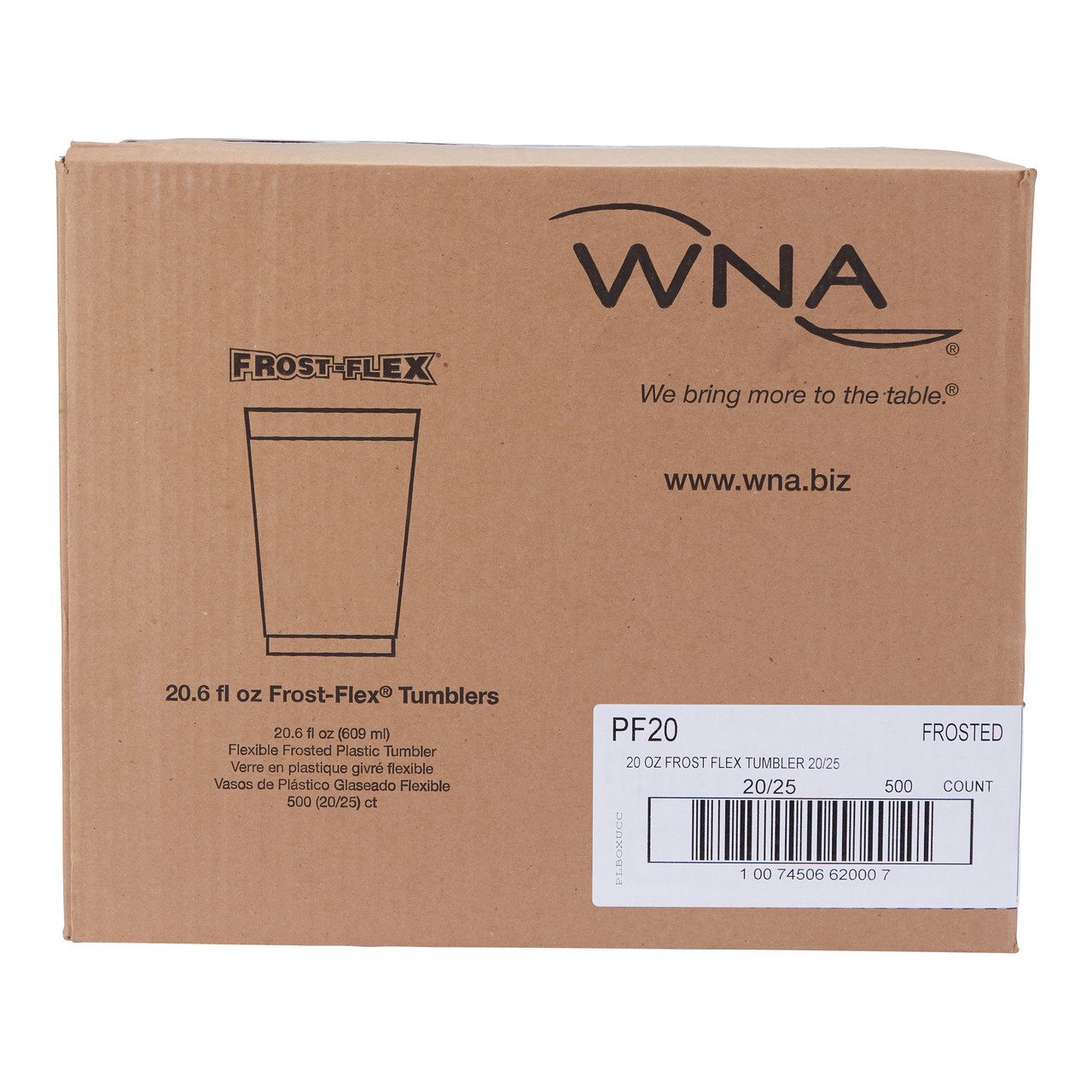Frost-Flex® Tumbler 19.3 fl oz (571ml) Frosted Tumbler (PF20)