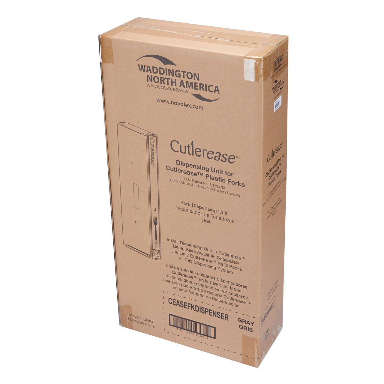 Cutlerease® Cutlery Fork Dispenser Unit (CEASEFKDISPENSER)