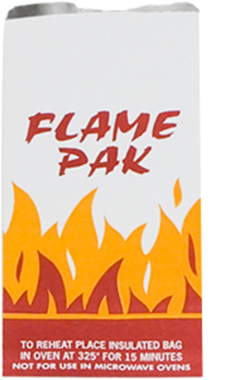 ToGo! foil insulator deli & sandwich bags quart - Flame pak - 5.25 x 3.50 x 12.00 (300481) ToGo! foil insulator deli & sandwich bags quart - Flame pak - 5.25 x 3.50 x 12.00 (300481)
