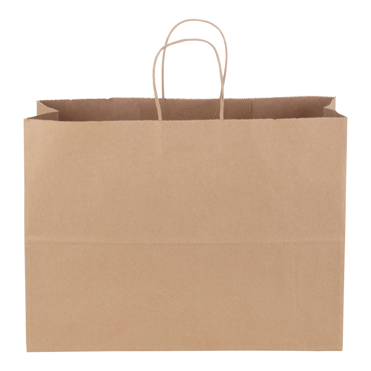 Tote Dubl Life® shopping bag 65# recycled kraft FSC BPI - 250 PK (87129)