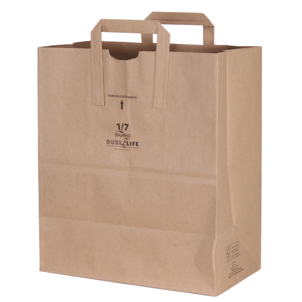 1/7 EZ-K UP Dubl Life® sack 70# recycled kraft FSC BPI - 300 PK (71073) 1/7 EZ-K UP Dubl Life® sack 70# recycled kraft FSC BPI - 300 PK (71073)