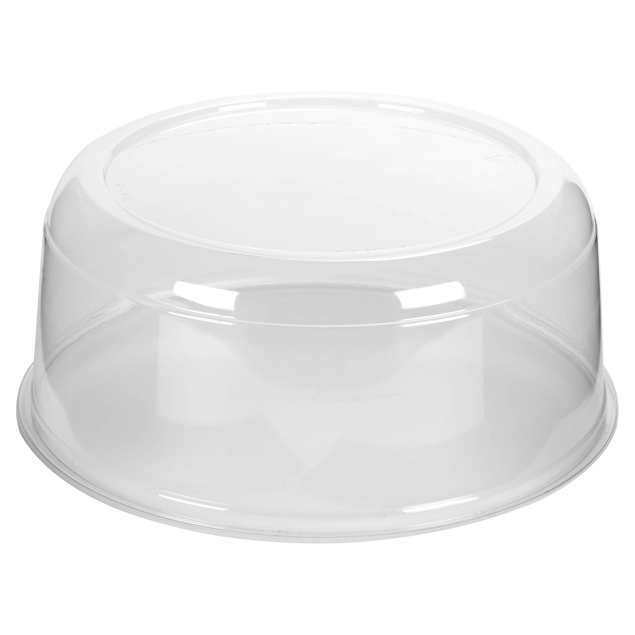 8” clear cake smooth dome 3.875” deep 200/cs (5E038PL) 8” clear cake smooth dome 3.875” deep 200/cs (5E038PL)