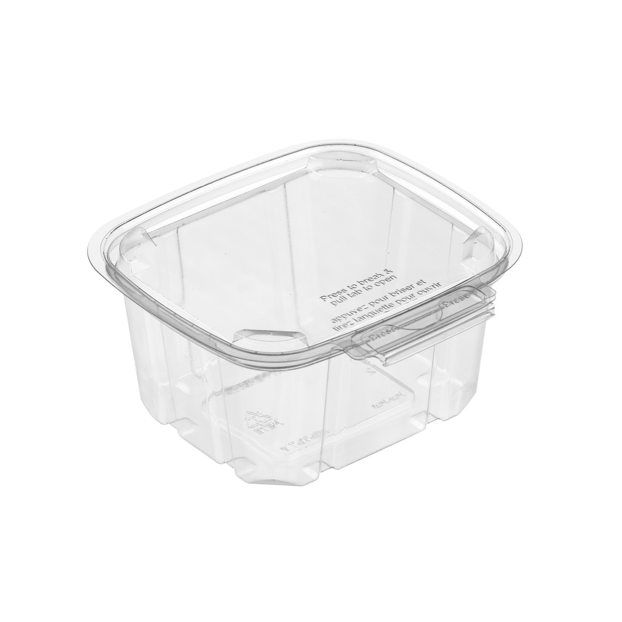 16 oz clear BreakAway™ bilingual container (5HG016-TV-F) 16 oz clear BreakAway™ bilingual container (5HG016-TV-F)