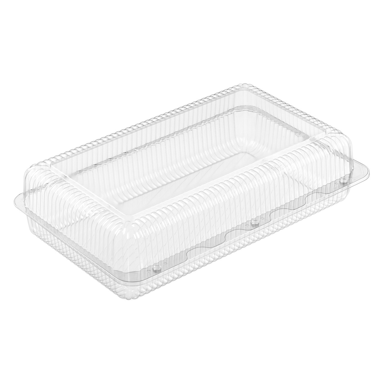 Clear large croissant clamshell container (502108) 