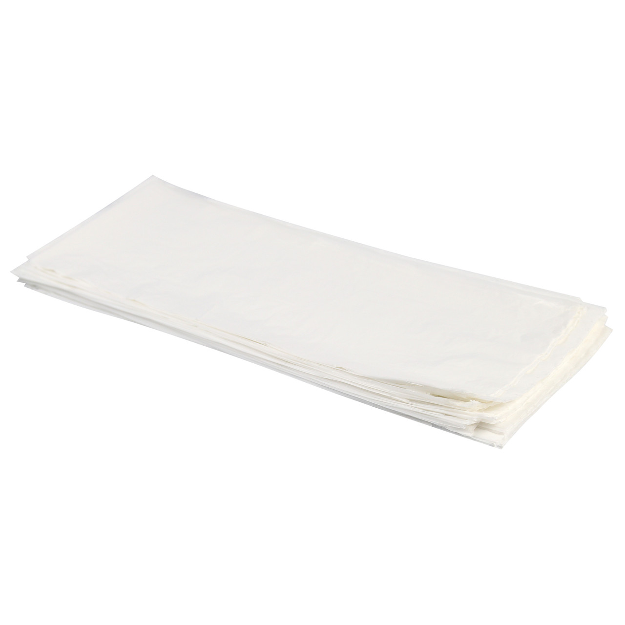 Super Heavy LLDPE Can Liners - 60 Gal 38 x 58 LLDPE 1.10 Mil Clear 100i (H7658SC)