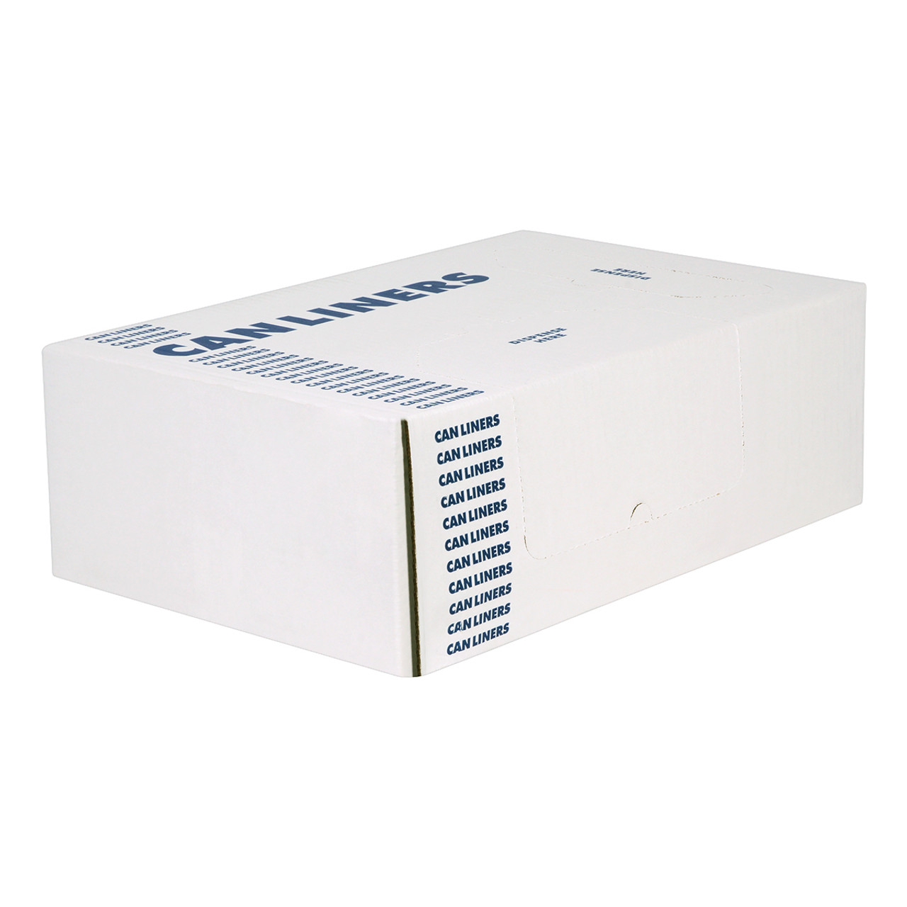 Super Heavy LLDPE Can Liners - 60 Gal 38 x 58 LLDPE 1.10 Mil Clear 100i (H7658SC)