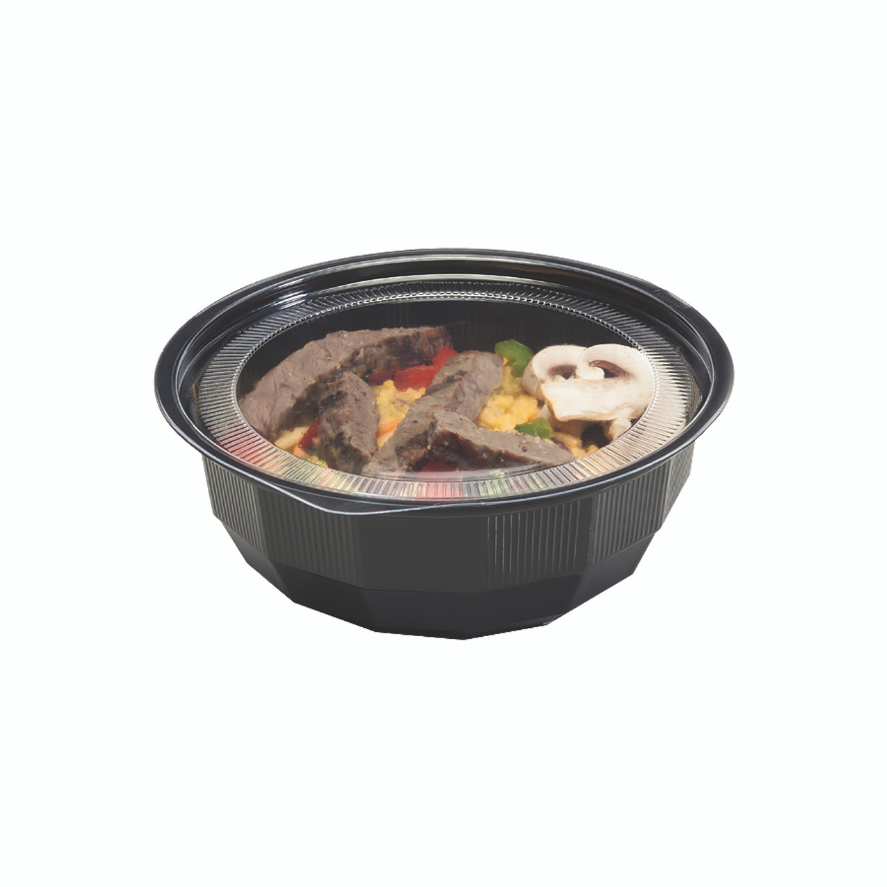 Invisi-Bowl® Bowl 6.5” 24 oz Black Bowl (24025) Invisi-Bowl® Bowl 6.5” 24 oz Black Bowl (24025)