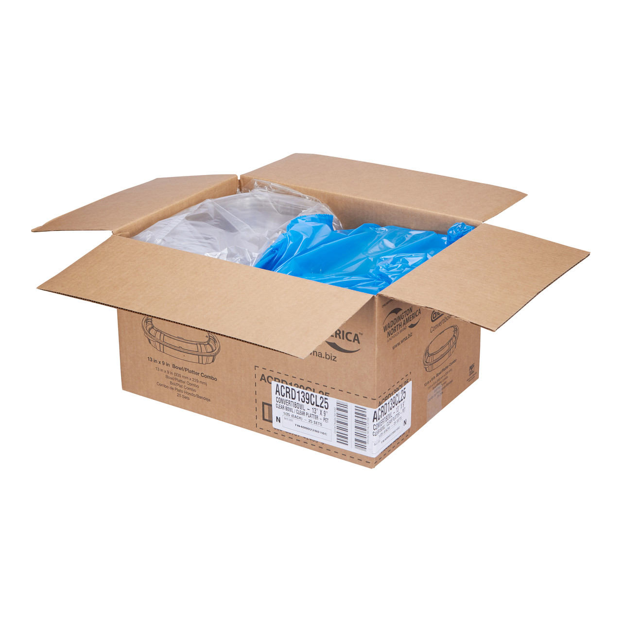 CaterLine® Convertibowl™ Convertibowl™ 13”x 9” Lid/Tray and Bowl Combo (ACRD139CL25)