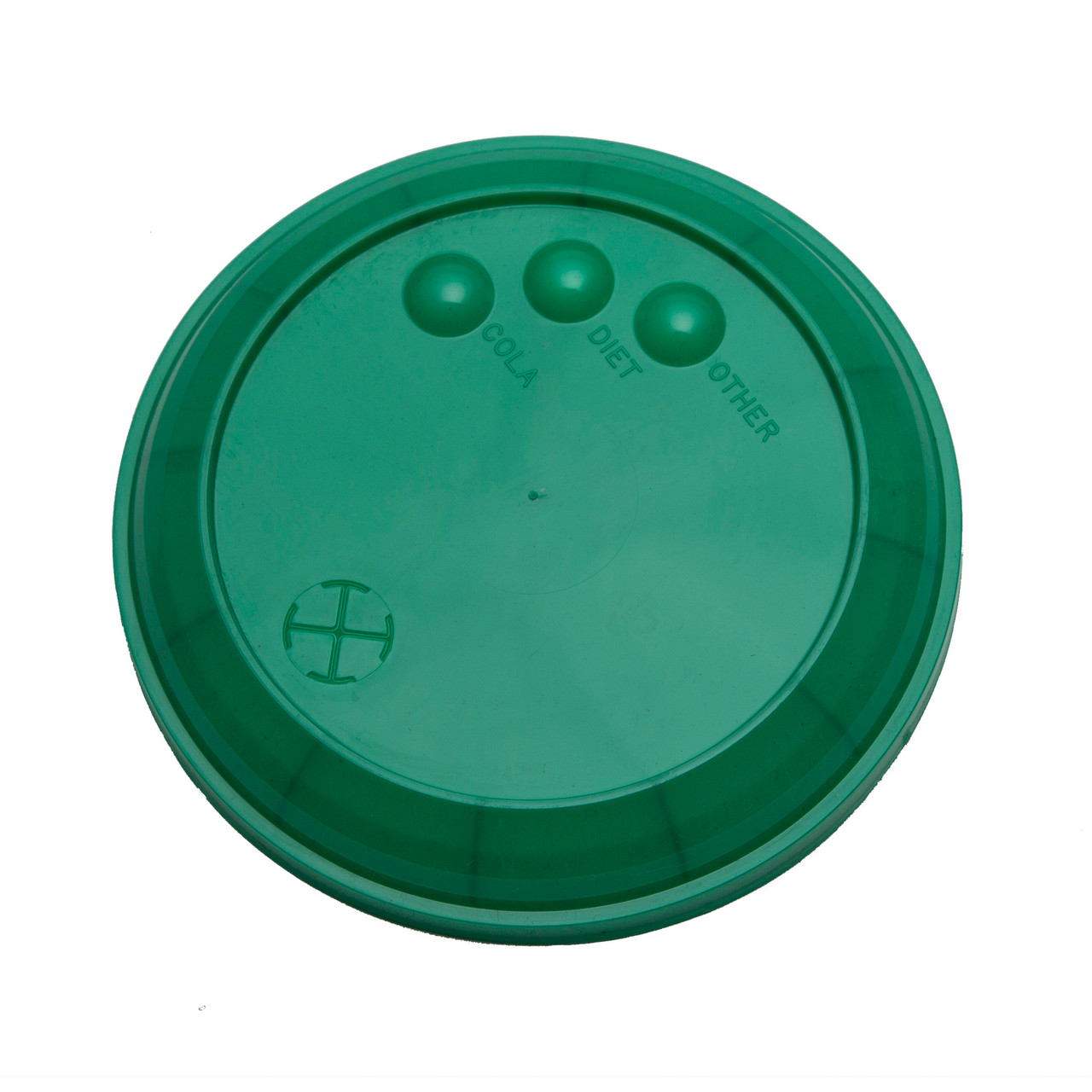 Memorables™ Reusable Souvenir Cup Lids Reusable Flat Lid w/ Straw Slot (LD323415)